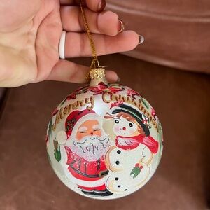 Pier One Glass Ornament